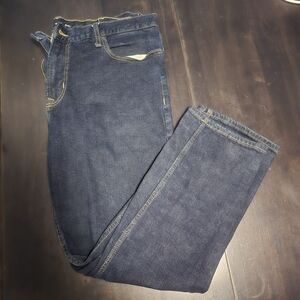 Old Navy Blue Straight Jeans Classic Style
